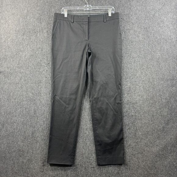 Emilio Pucci Pants Women's 42 IT 12 US Black Skinny Ankle Career - Picture 1 of 13